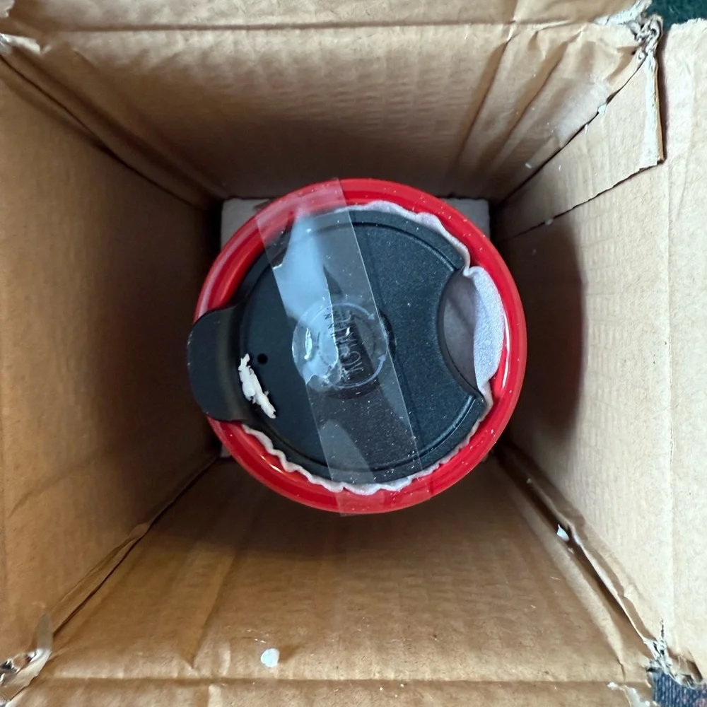 Rae Dunn Vampire‎ Juice Black Ceramic Travel Mug